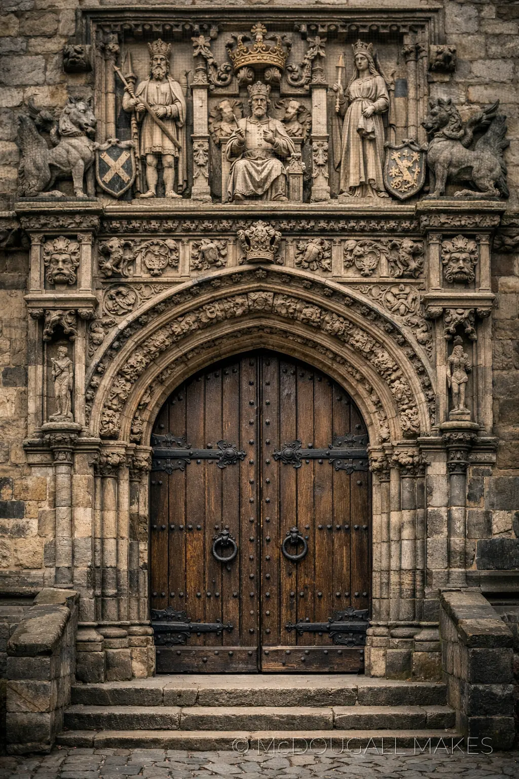 Stirling Castle|Architecture|Detail|Stone|History|Entrance