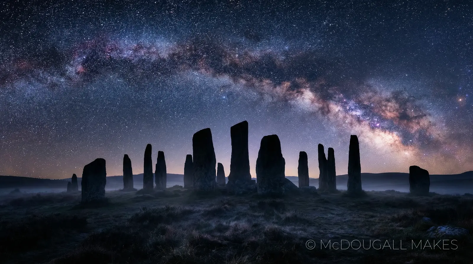 Callanish|Stars|Milky Way|Night|Astronomy|Ancient|Space
