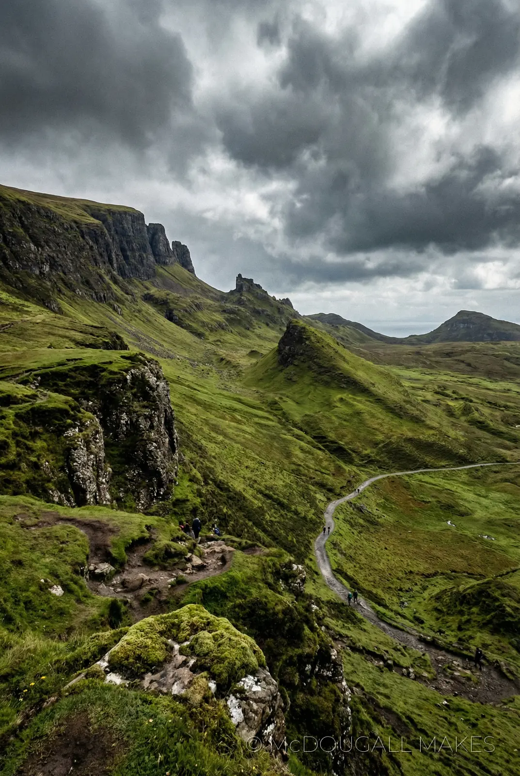 Quiraing|Skye|Landslide|Hiking|Vertical|Mountains|Nature